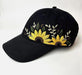 Sunflower embriodery cap