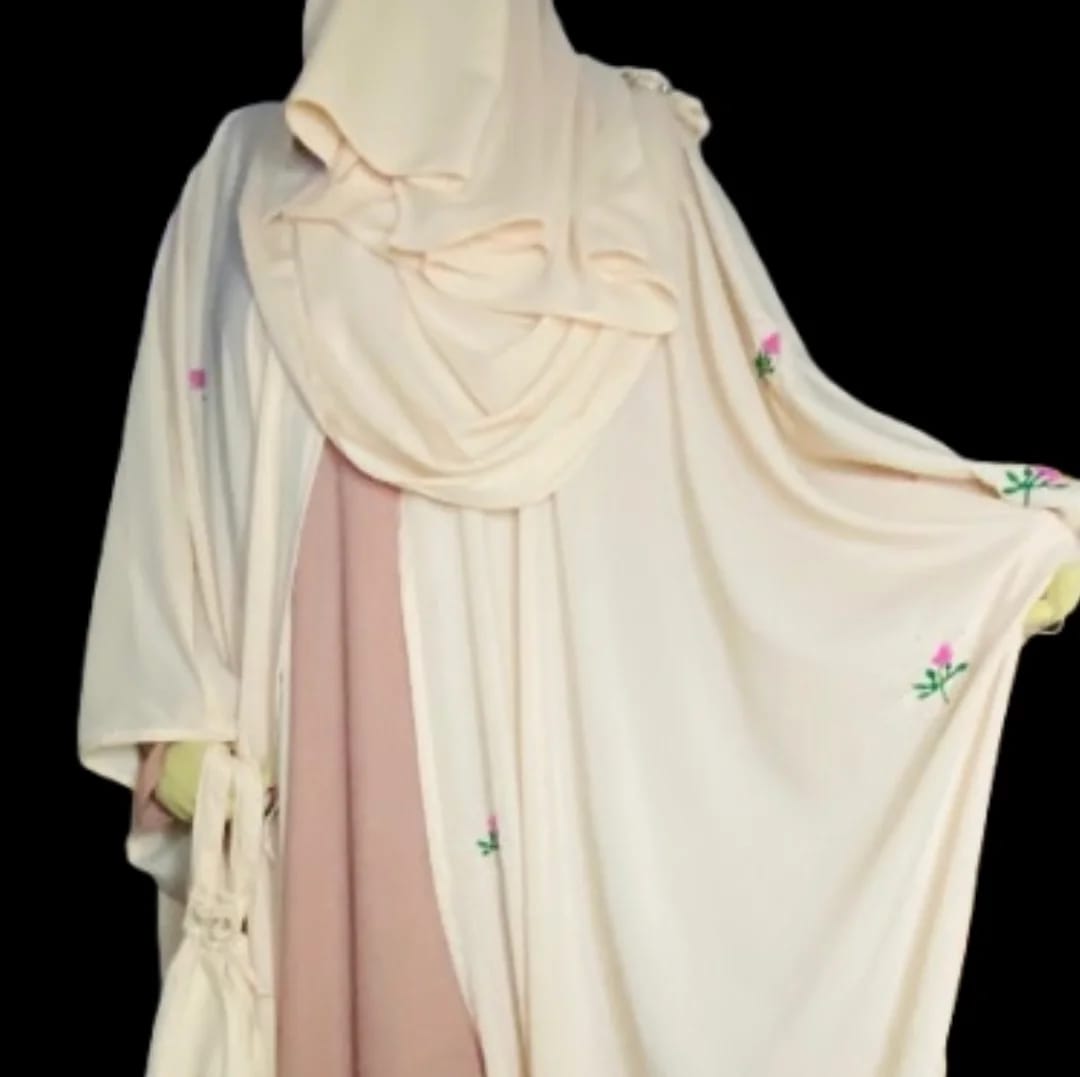 embriodery abaya