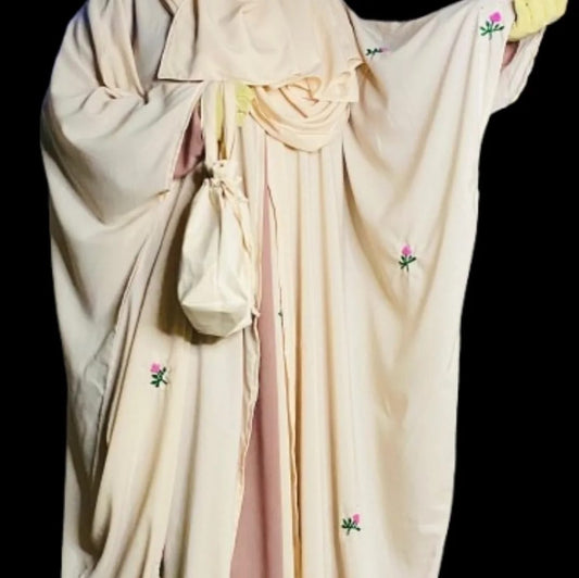 hand embriodery abaya