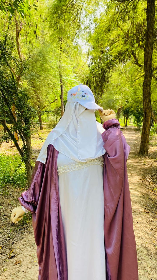 lavender dusk abaya design