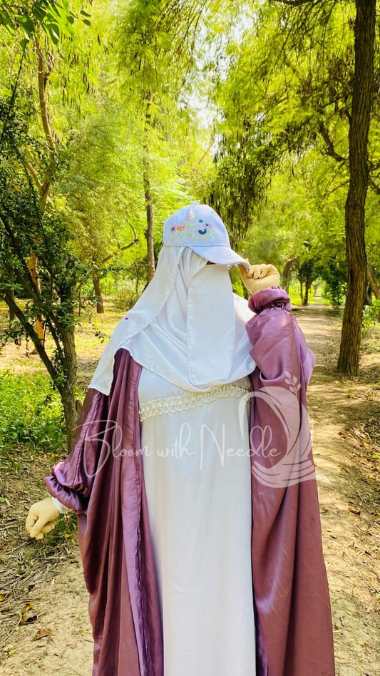 lavender dusk abaya design