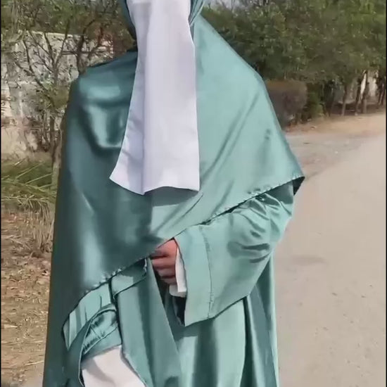 Silk abaya design 